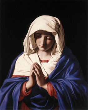 喬瓦尼 巴蒂斯塔 薩爾維 達 薩索費拉托 The Virgin In Prayer